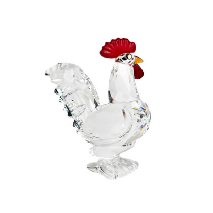 Swarovski Crystal Hen 608721 Retired Figurine With Original Box #71558-1