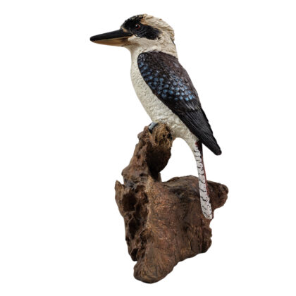 The Hollow Log Collection Kookaburra Resin Statue 24cm Boxed #71584