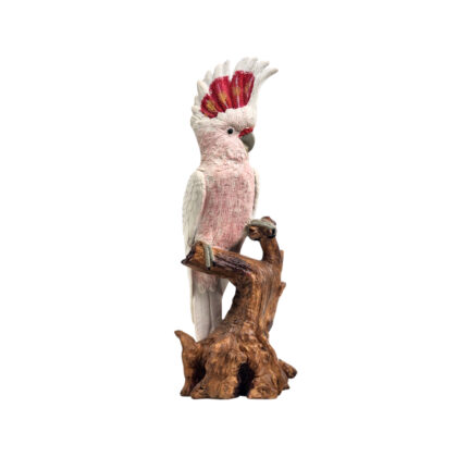 The Hollow Log Collection Major Mitchell Cockatoo Resin Figurine 26cm #71585