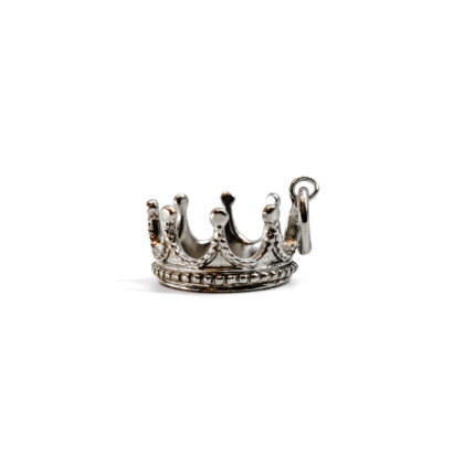 Tiffany & Co. Sterling Silver Crown Charm / Pendant | 2.3g #70139-1