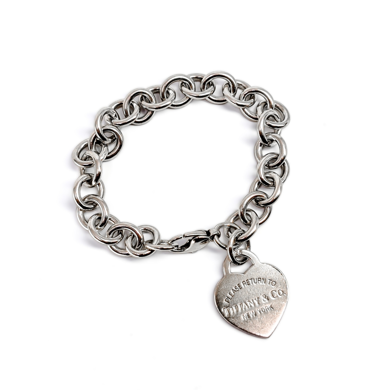 Tiffany & Co. Return to Tiffany Heart Tag Charm Bracelet | Sterling Silver | 18cm | 31.4g #70139 Tiffany & Co. Return to Tiffany Heart Tag Charm Bracelet | Sterling Silver | 18cm | 31.4g #70139 - Image 5