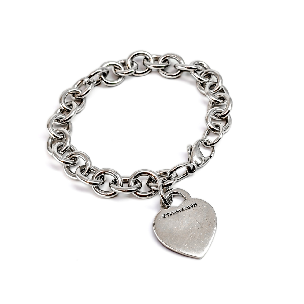 Tiffany & Co. Return to Tiffany Heart Tag Charm Bracelet | Sterling Silver | 18cm | 31.4g #70139 Tiffany & Co. Return to Tiffany Heart Tag Charm Bracelet | Sterling Silver | 18cm | 31.4g #70139 - Image 4