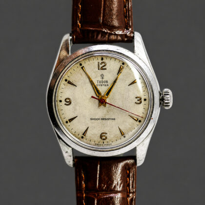 Monty's Tudor 7904 Small Rose Serviced Oyster Shock Resisting C/1950'S Watch #70882