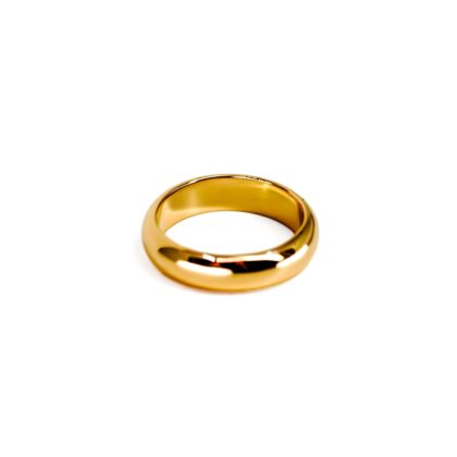 Monty's Vintage 18ct Rose Gold Band Ring | 6.2g | 5mm Wide #70530
