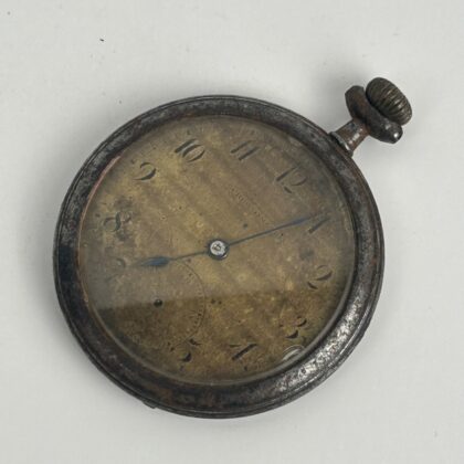 Vintage / Antique Chronometre Fob / Pocket Watch | 50mm | Not Working | Parts or Repair #71447-14