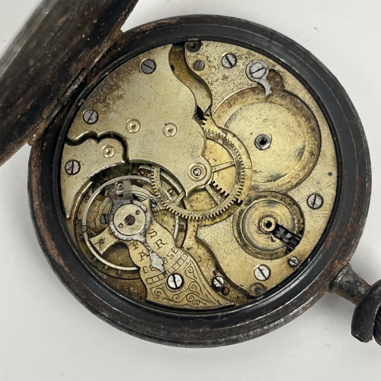 Vintage / Antique Chronometre Fob / Pocket Watch | 50mm | Not Working | Parts or Repair #71447-14 Vintage / Antique Chronometre Fob / Pocket Watch | 50mm | Not Working | Parts or Repair #71447-14 - Image 5