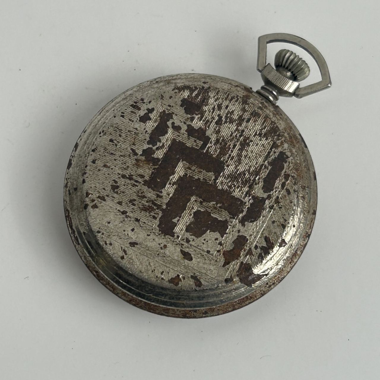 Vintage French Fob / Pocket Watch | 51mm | Running | As-Is for Parts / Restoration #71447-17 Vintage French Fob / Pocket Watch | 51mm | Running | As-Is for Parts / Restoration #71447-17 - Image 2