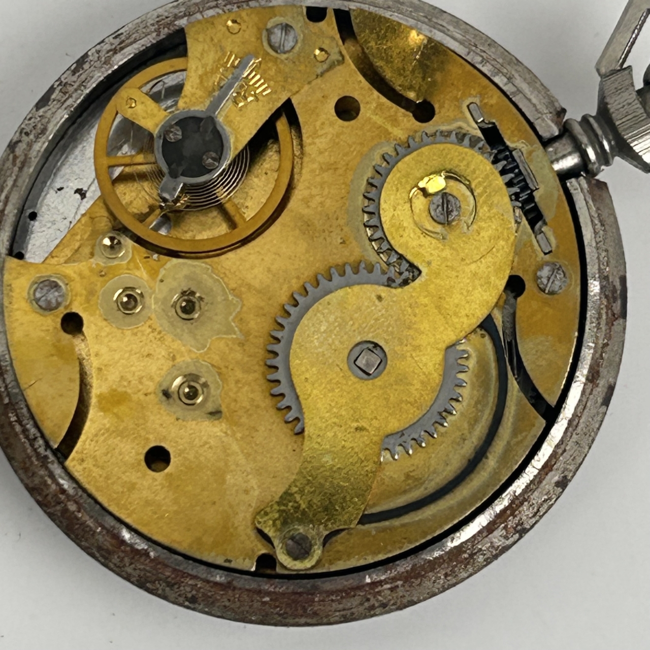 Vintage French Fob / Pocket Watch | 51mm | Running | As-Is for Parts / Restoration #71447-17 Vintage French Fob / Pocket Watch | 51mm | Running | As-Is for Parts / Restoration #71447-17 - Image 6