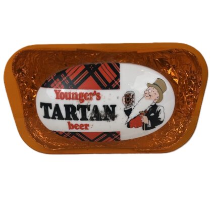 Monty's Vintage Younger's Tartan Beer Illuminated Advertising Sign | Light-Up Bar Display | 29 x 17cm #71145
