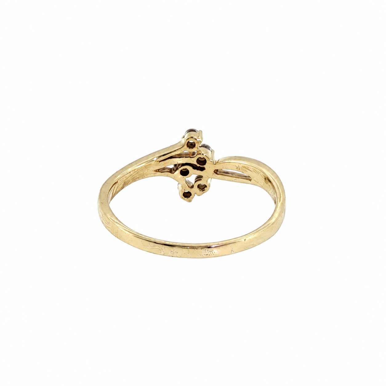10ct Yellow Gold Cubic Zirconia Ring | 1.9g | Size P #71821 10ct Yellow Gold Cubic Zirconia Ring | 1.9g | Size P #71821 - Image 2