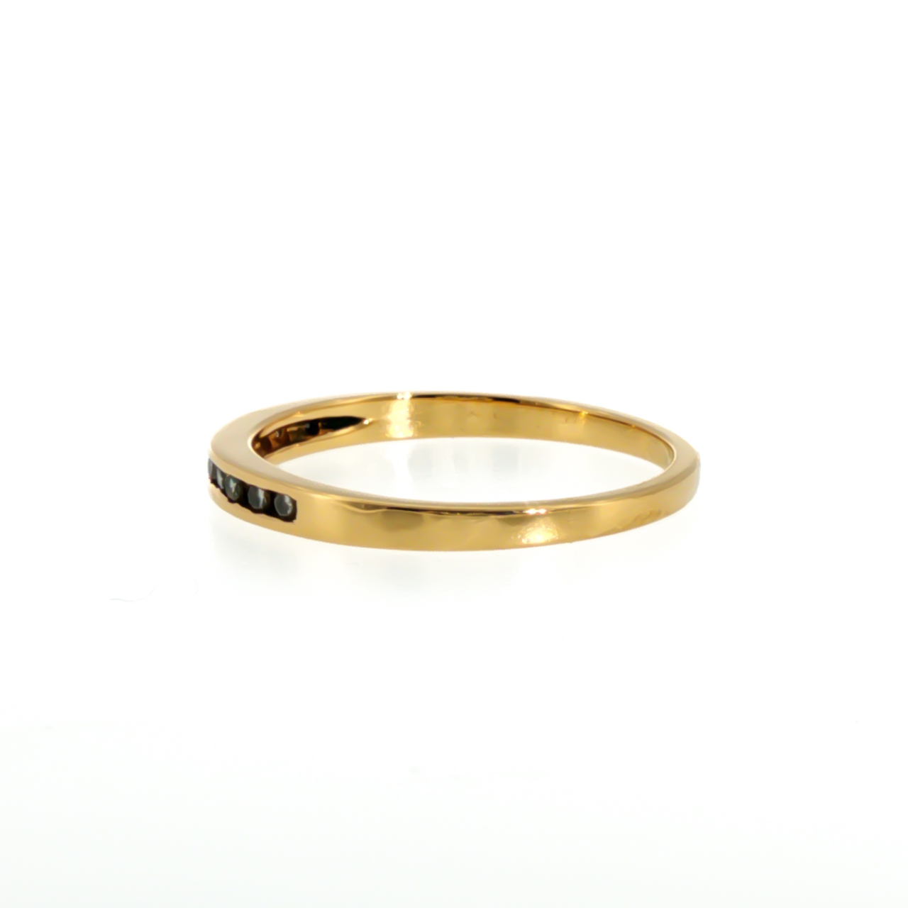 18ct Yellow Gold Natural Diamond Eternity Band Ring | Size P | 2.4g | 2.5mm #71825 18ct Yellow Gold Natural Diamond Eternity Band Ring | Size P | 2.4g | 2.5mm #71825 - Image 3
