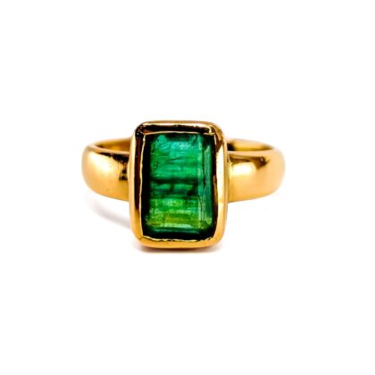 Monty's 22ct Yellow Gold Emerald Ring | 5.0g #67910
