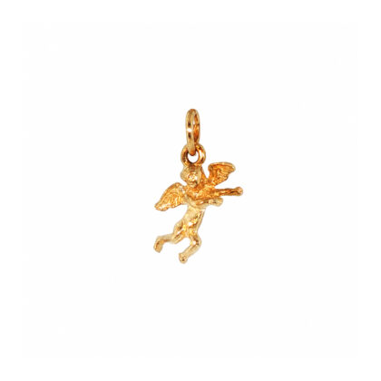 9ct Yellow Gold Cupid Charm Pendant | 0.8g | 18mm #71415