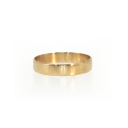 Monty's Vintage 18ct Yellow Gold Wedding Band Ring | 2.0g | Size M | 3.5mm #71642