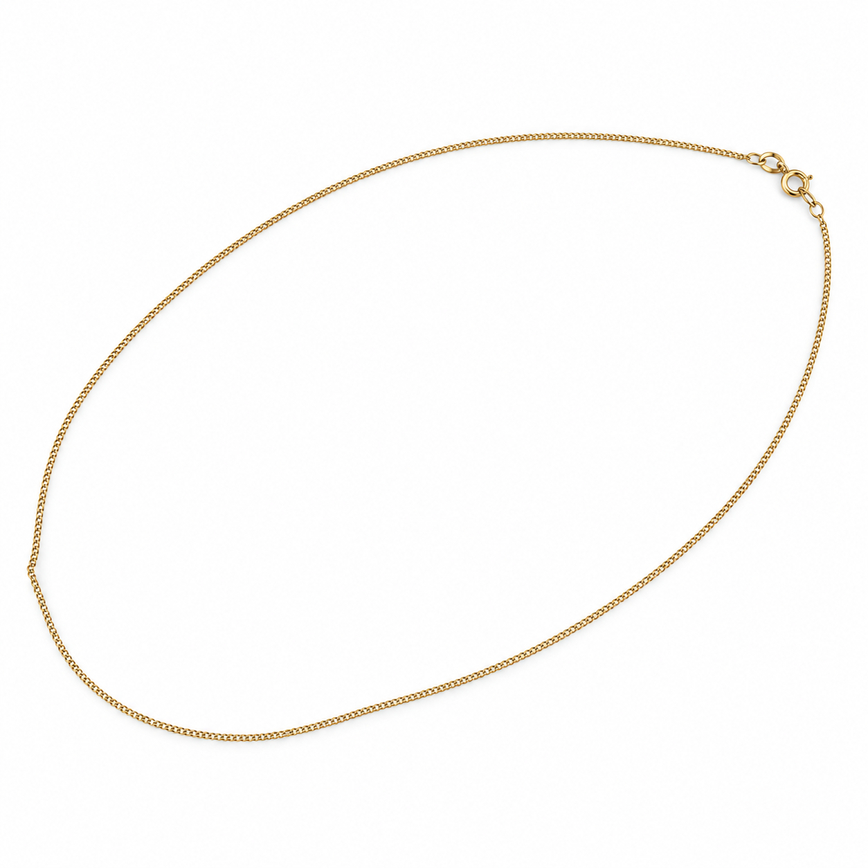 9ct Yellow Gold Curb Chain Necklace | 1.9g | 47cm #71414 9ct Yellow Gold Curb Chain Necklace | 1.9g | 47cm #71414 - Image 3