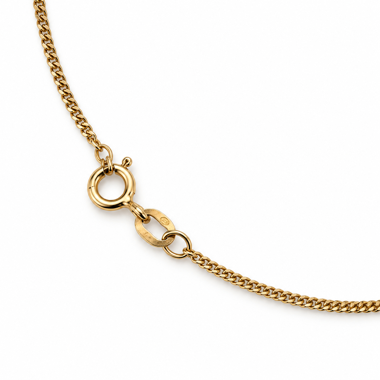 9ct Yellow Gold Curb Chain Necklace | 1.9g | 47cm #71414 9ct Yellow Gold Curb Chain Necklace | 1.9g | 47cm #71414 - Image 2