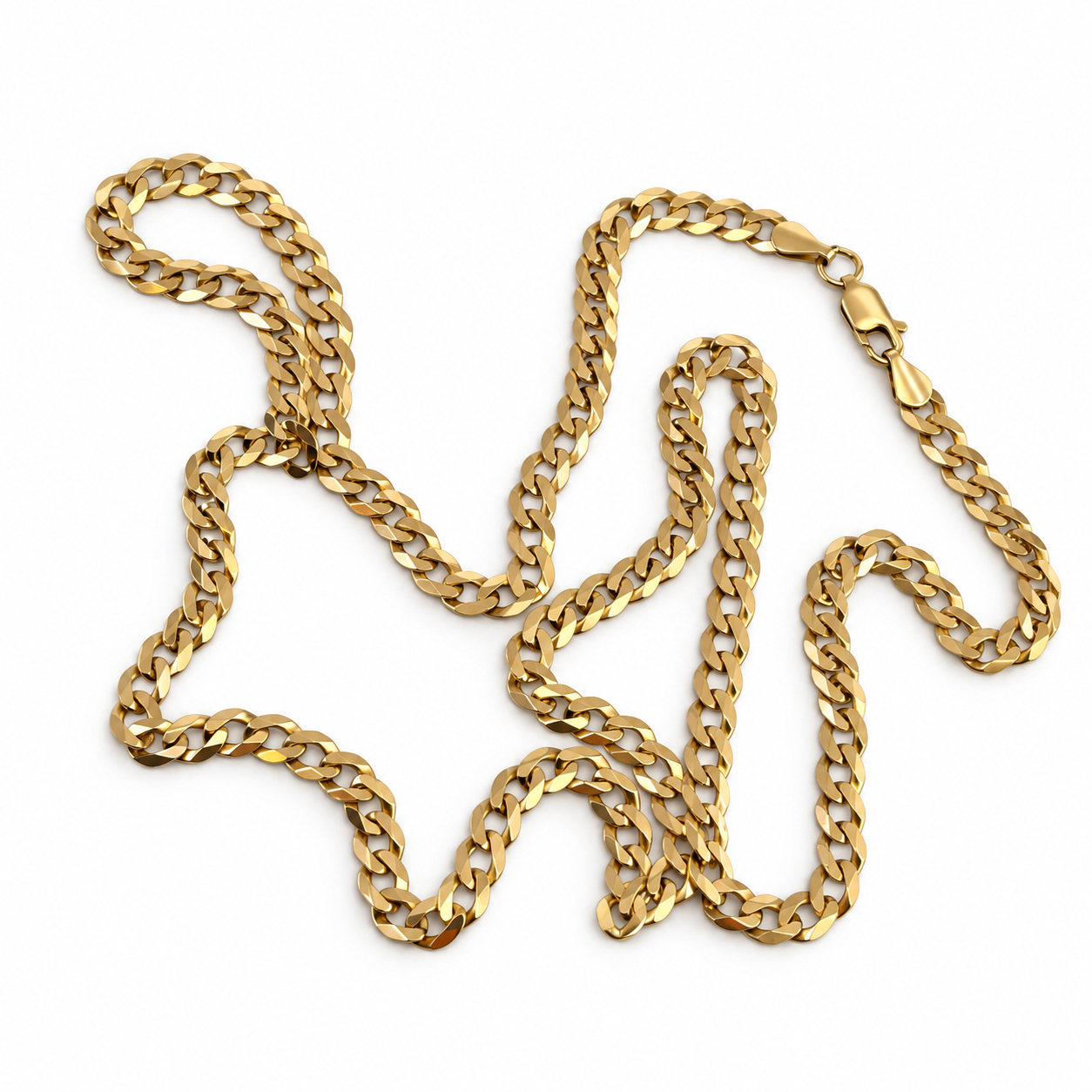 9ct Yellow Gold Curb Link Chain | 9.8g | 56cm | 4.5mm #71470 9ct Yellow Gold Curb Link Chain | 9.8g | 56cm | 4.5mm #71470