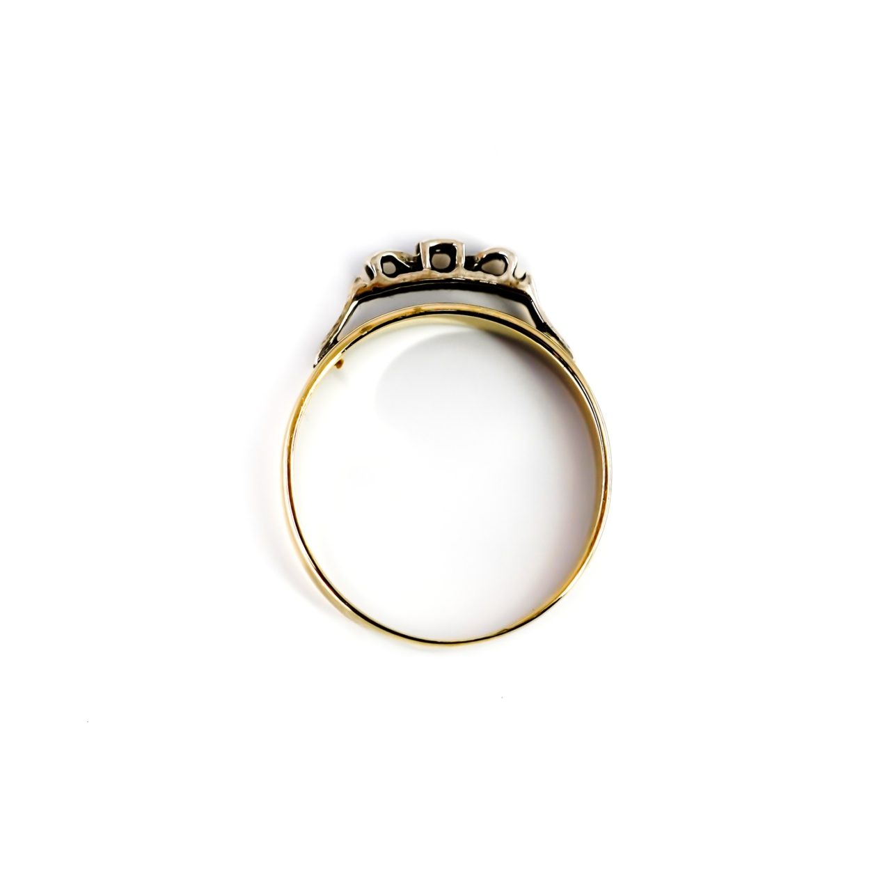 9ct Yellow Gold Diamond Ring | 2.2g | Size P #72085 9ct Yellow Gold Diamond Ring | 2.2g | Size P #72085 - Image 6