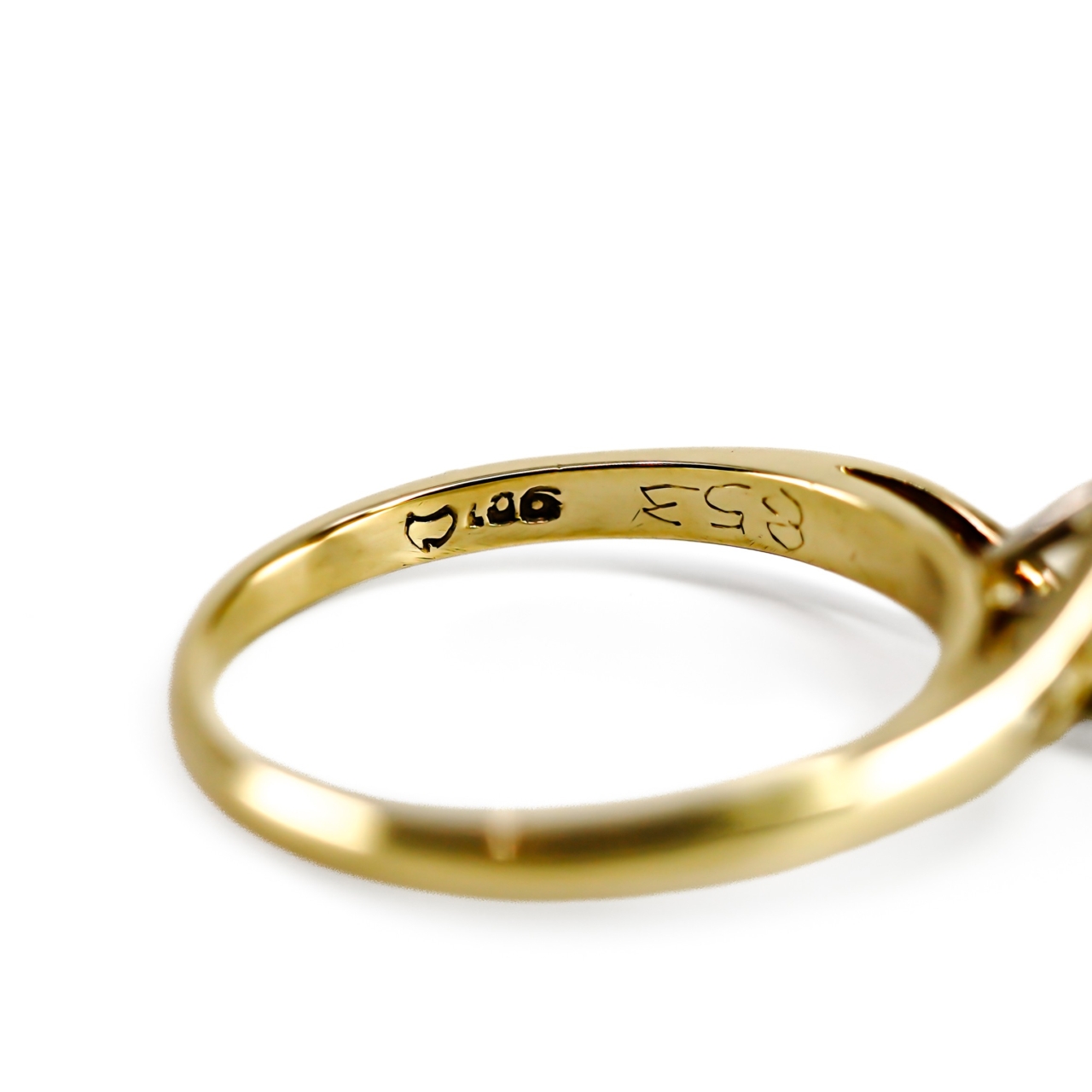 9ct Yellow Gold Natural Diamond Cluster Ring | Australian Made | Size P | 2.3g #71805 9ct Yellow Gold Natural Diamond Cluster Ring | Australian Made | Size P | 2.3g #71805 - Image 8