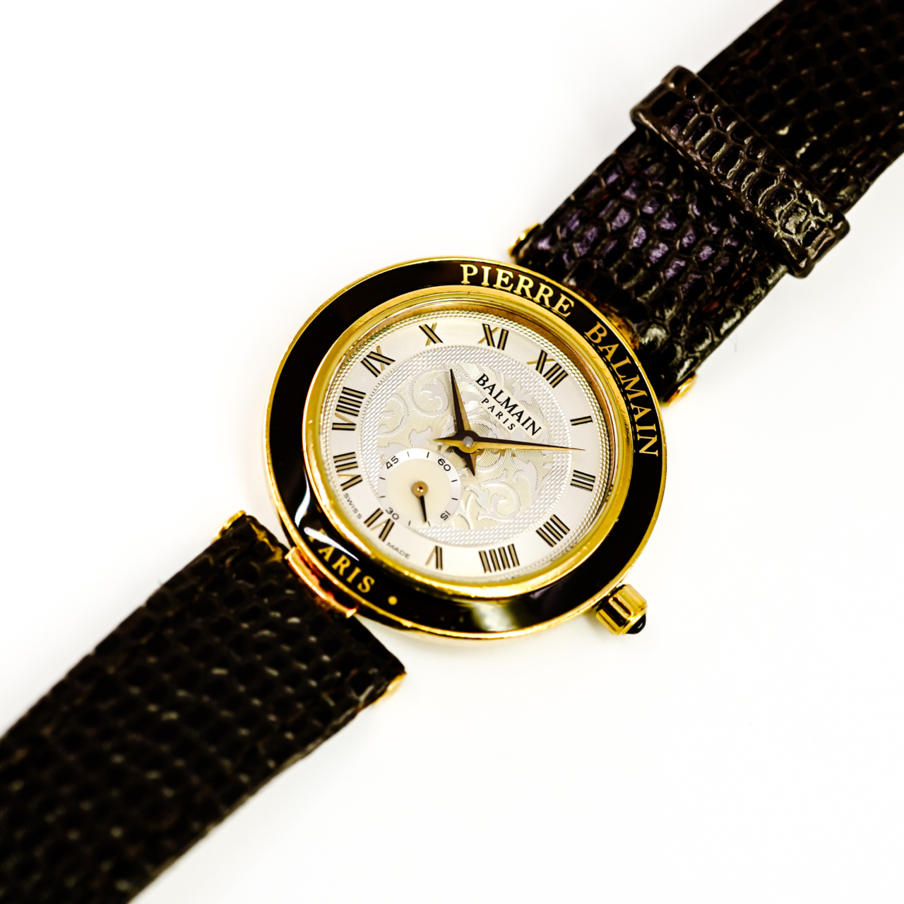 Balmain 733.104 Ladies Swiss Quartz Watch | Gold-Tone & Black Bezel | 26mm #71755 Balmain 733.104 Ladies Swiss Quartz Watch | Gold-Tone & Black Bezel | 26mm #71755 - Image 4