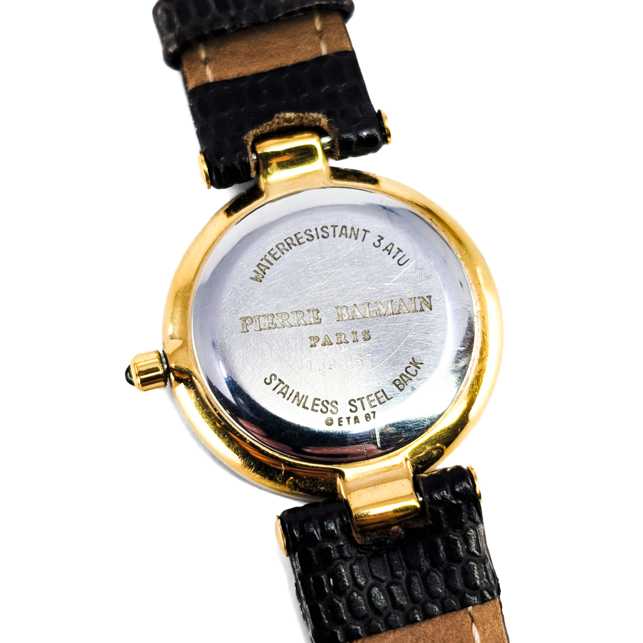 Balmain 733.104 Ladies Swiss Quartz Watch | Gold-Tone & Black Bezel | 26mm #71755 Balmain 733.104 Ladies Swiss Quartz Watch | Gold-Tone & Black Bezel | 26mm #71755 - Image 6