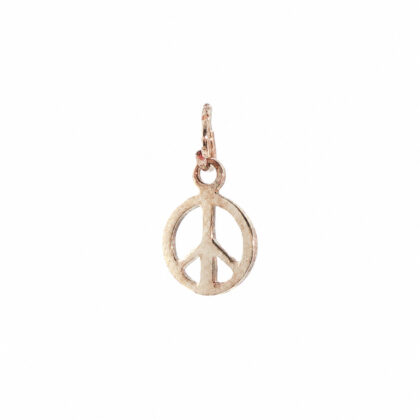 Monty's Sterling Silver Peace Sign Charm/Pendant | 0.7g | 11mm #71432-2