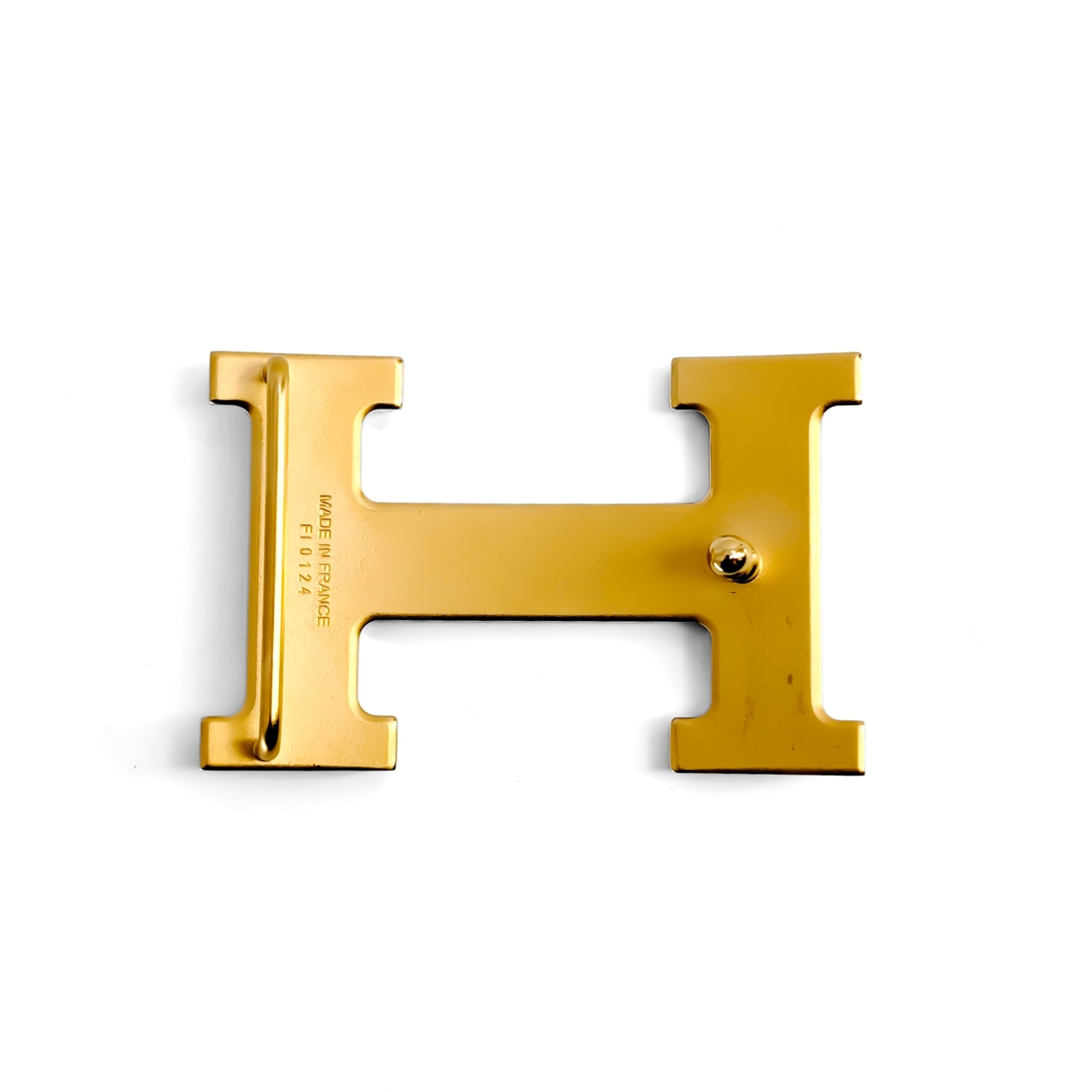 Hermès H Gold-Tone Belt Buckle | 2 x 32mm Reversible Belts | Size 90 | Box #70740 Hermès H Gold-Tone Belt Buckle | 2 x 32mm Reversible Belts | Size 90 | Box #70740 - Image 7
