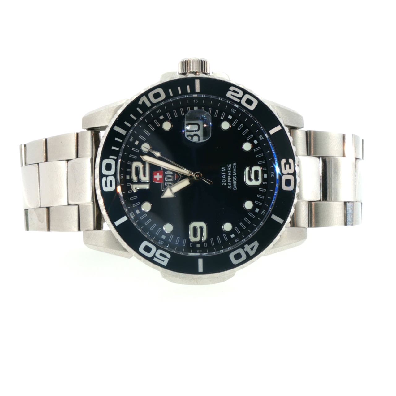 JDM Military Mike WG020 Swiss Quartz Watch | Sapphire | 44mm | Boxed #71670 JDM Military Mike WG020 Swiss Quartz Watch | Sapphire | 44mm | Boxed #71670 - Image 3