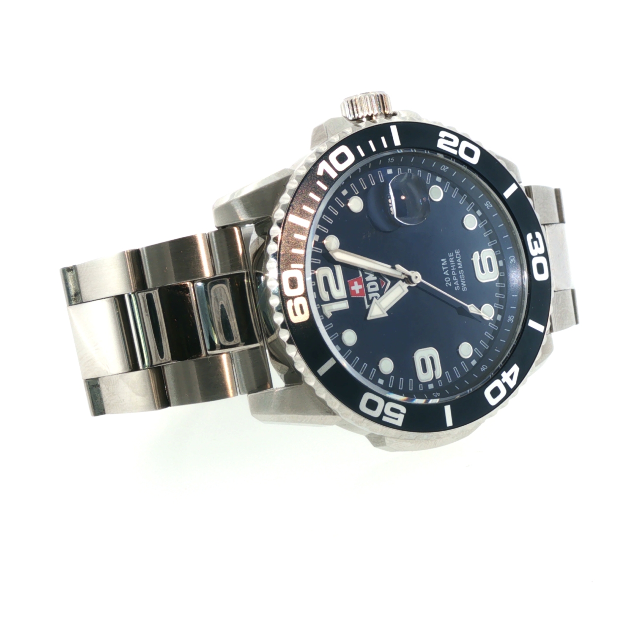 JDM Military Mike WG020 Swiss Quartz Watch | Sapphire | 44mm | Boxed #71670 JDM Military Mike WG020 Swiss Quartz Watch | Sapphire | 44mm | Boxed #71670 - Image 5