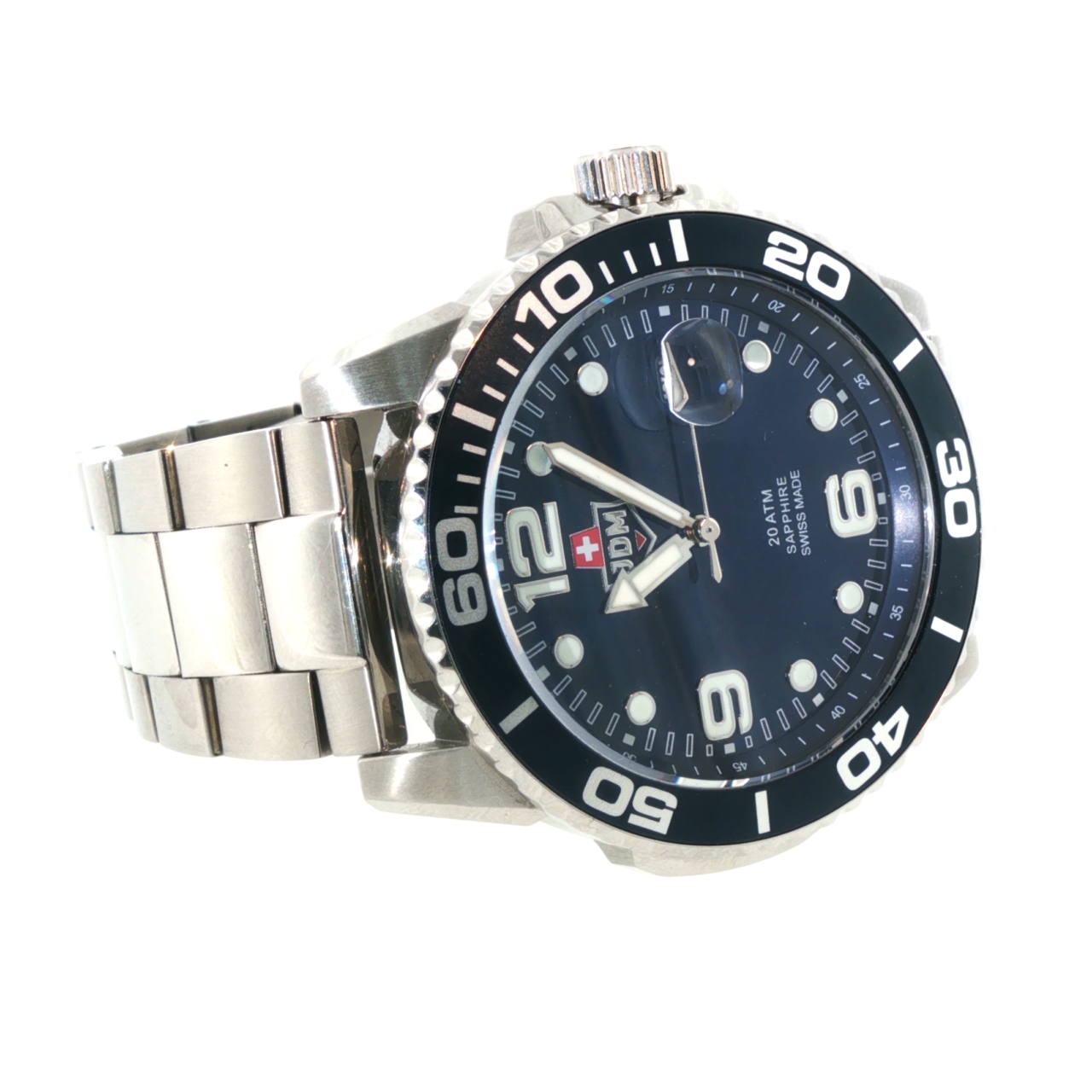 JDM Military Mike WG020 Swiss Quartz Watch | Sapphire | 44mm | Boxed #71670 JDM Military Mike WG020 Swiss Quartz Watch | Sapphire | 44mm | Boxed #71670 - Image 9