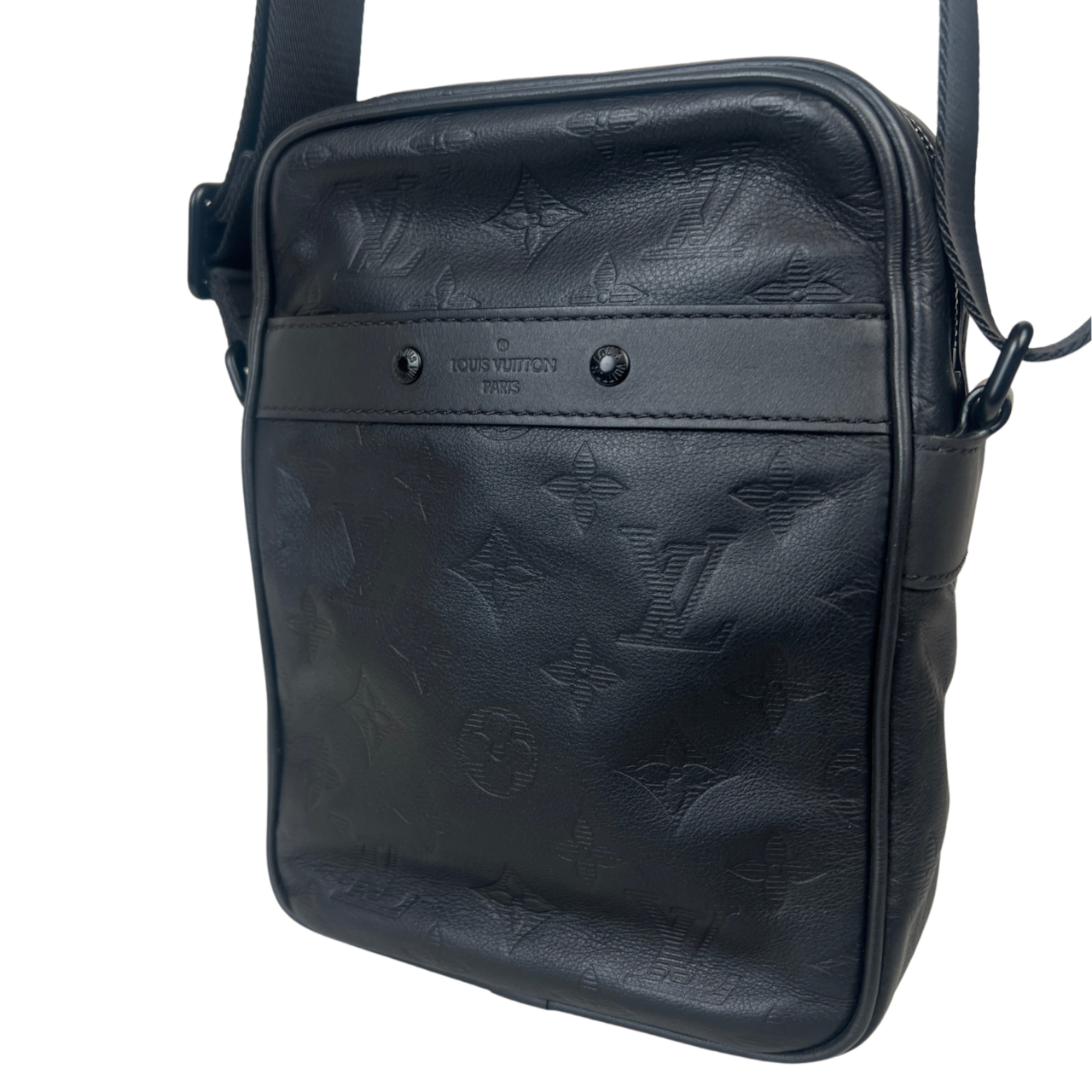 Louis Vuitton Danube PM Monogram Shadow Noir M43681 | Box, Dust Bag & Receipt #71352 Louis Vuitton Danube PM Monogram Shadow Noir M43681 | Box, Dust Bag & Receipt #71352 - Image 12