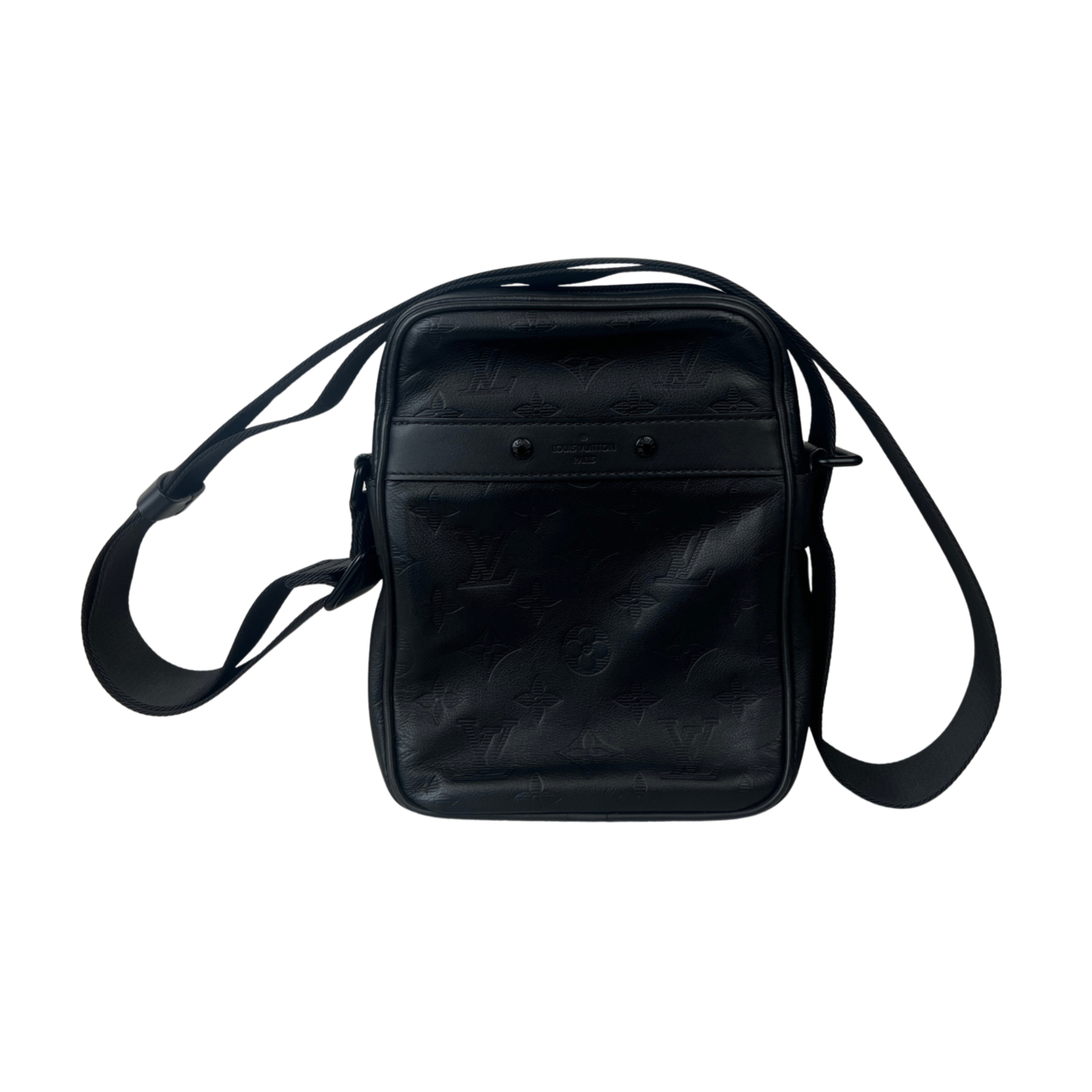 Louis Vuitton Danube PM Monogram Shadow Noir M43681 | Box, Dust Bag & Receipt #71352 Louis Vuitton Danube PM Monogram Shadow Noir M43681 | Box, Dust Bag & Receipt #71352 - Image 4