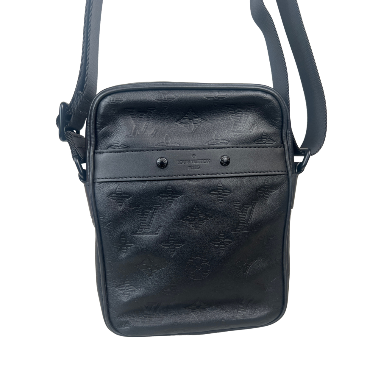 Louis Vuitton Danube PM Monogram Shadow Noir M43681 | Box, Dust Bag & Receipt #71352 Louis Vuitton Danube PM Monogram Shadow Noir M43681 | Box, Dust Bag & Receipt #71352 - Image 7
