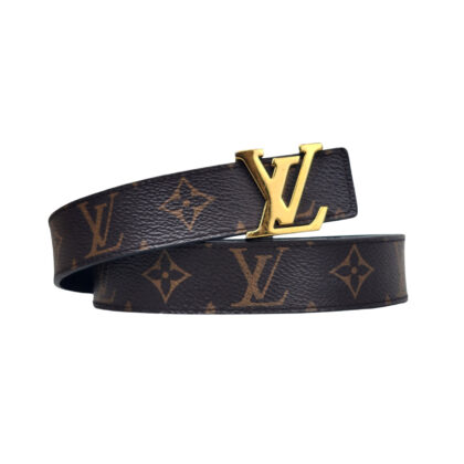 Monty's Louis Vuitton LV Initiales 30mm Reversible Belt | Monogram & Black | M9453 | JJ0290 #71507