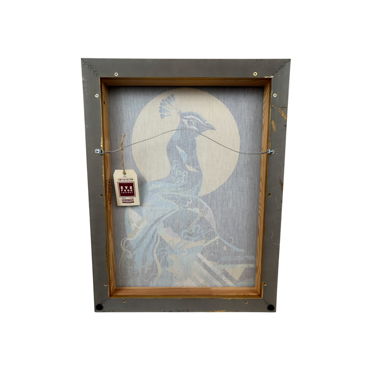 Nicolas Blind Golden Peacock Limited Edition Canvas Print 013/250 | Framed #71906 Nicolas Blind Golden Peacock Limited Edition Canvas Print 013/250 | Framed #71906 - Image 4