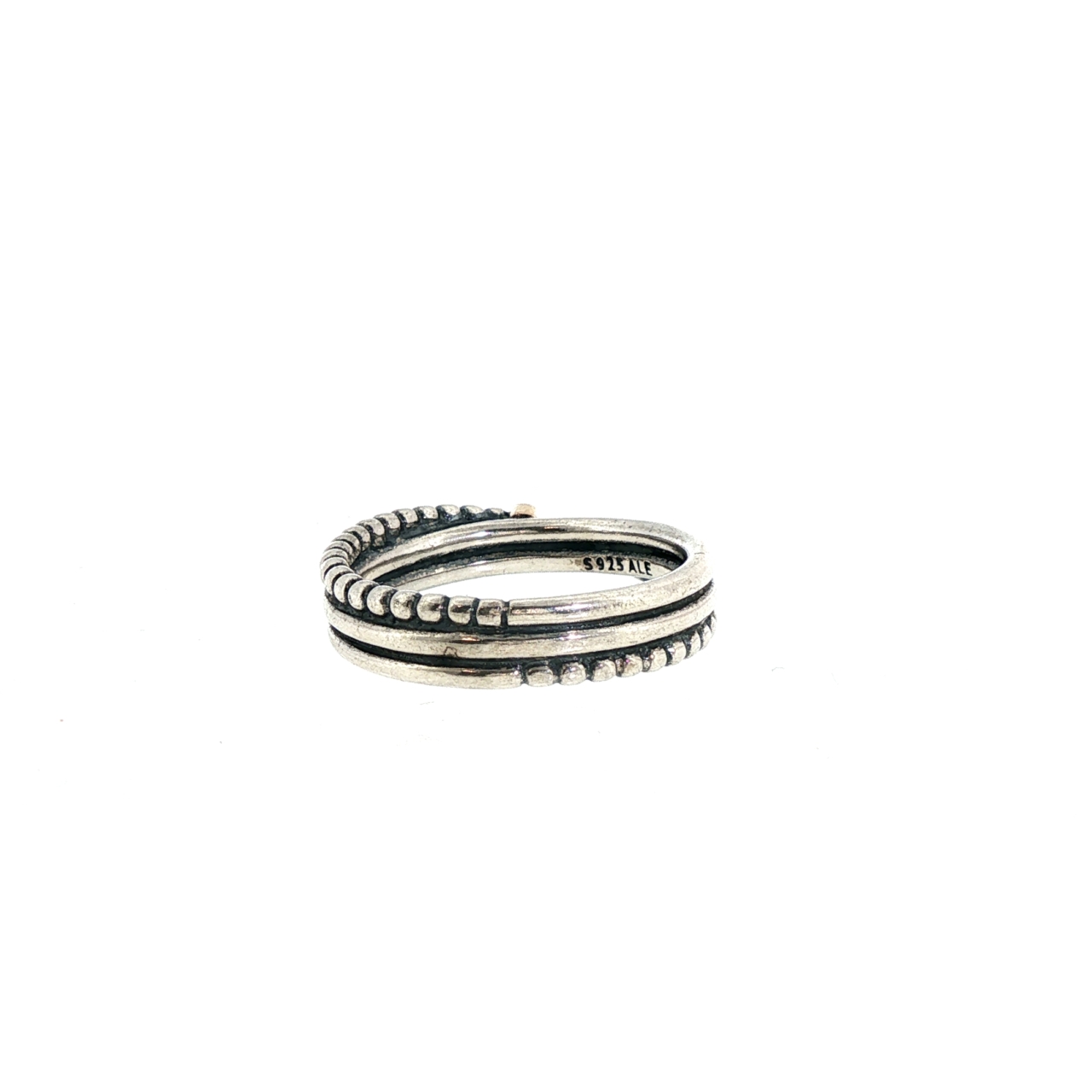 Pandora Rising Star Sterling Silver & 14ct Gold Diamond Ring | 4.8g | Size R1/2 #71854 Pandora Rising Star Sterling Silver & 14ct Gold Diamond Ring | 4.8g | Size R1/2 #71854 - Image 3