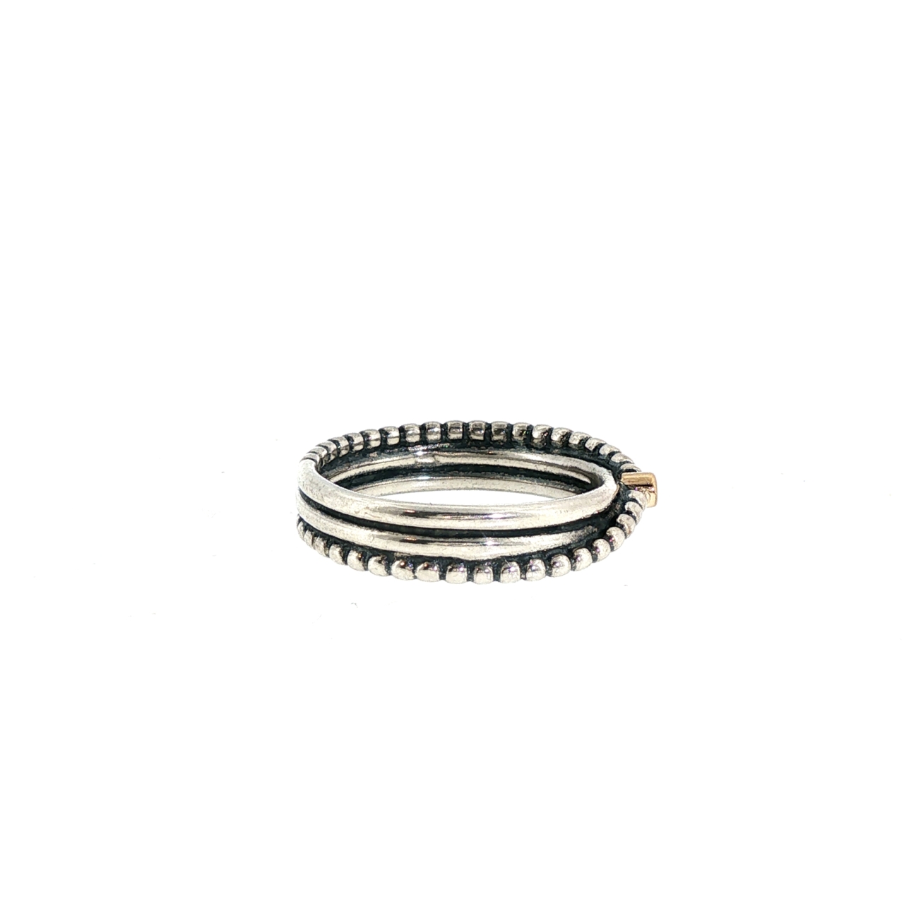 Pandora Rising Star Sterling Silver & 14ct Gold Diamond Ring | 4.8g | Size R1/2 #71854 Pandora Rising Star Sterling Silver & 14ct Gold Diamond Ring | 4.8g | Size R1/2 #71854 - Image 4