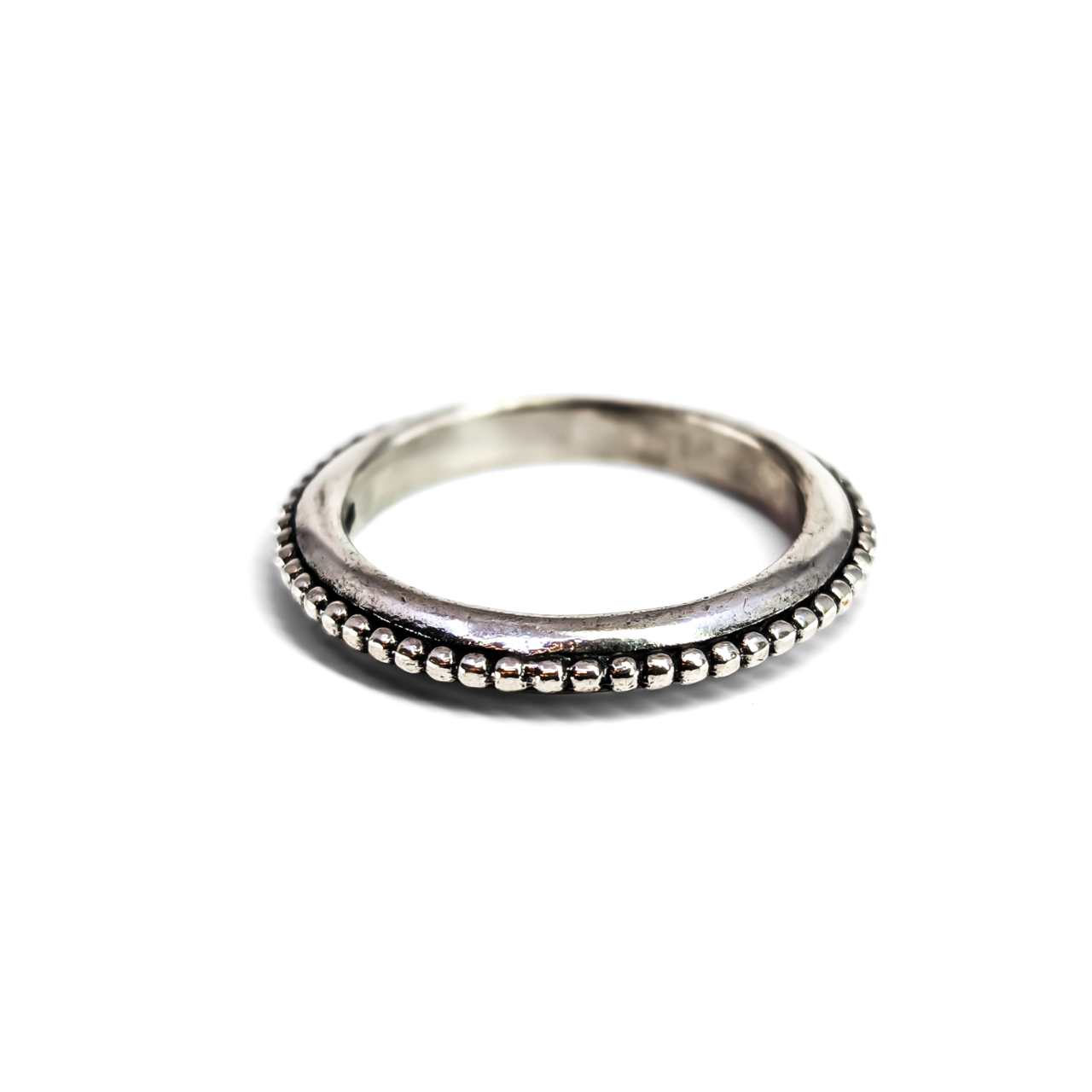 Pandora Sterling Silver Ball Ring | 4.7g | Size S #71845 Pandora Sterling Silver Ball Ring | 4.7g | Size S #71845
