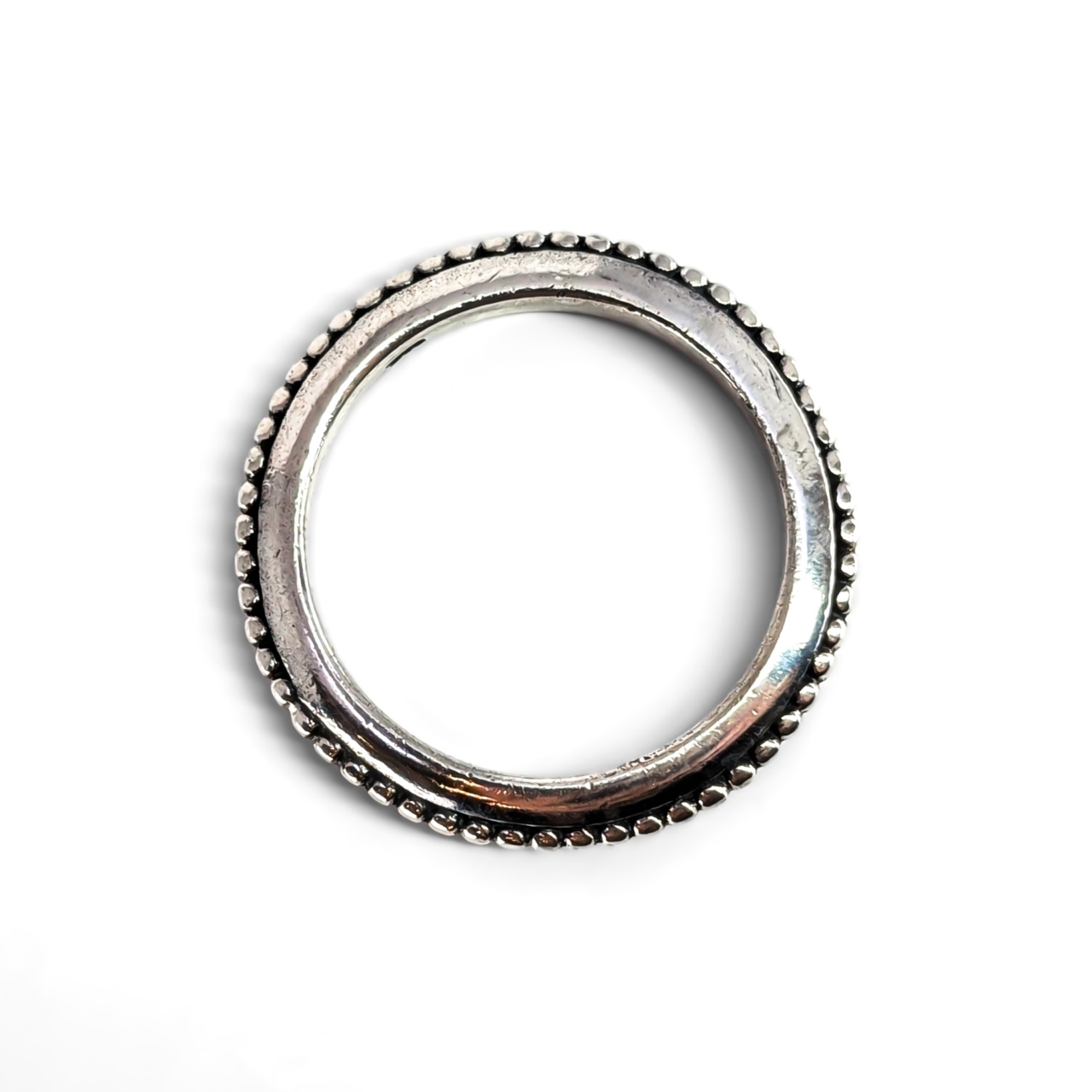 Pandora Sterling Silver Ball Ring | 4.7g | Size S #71845 Pandora Sterling Silver Ball Ring | 4.7g | Size S #71845 - Image 4