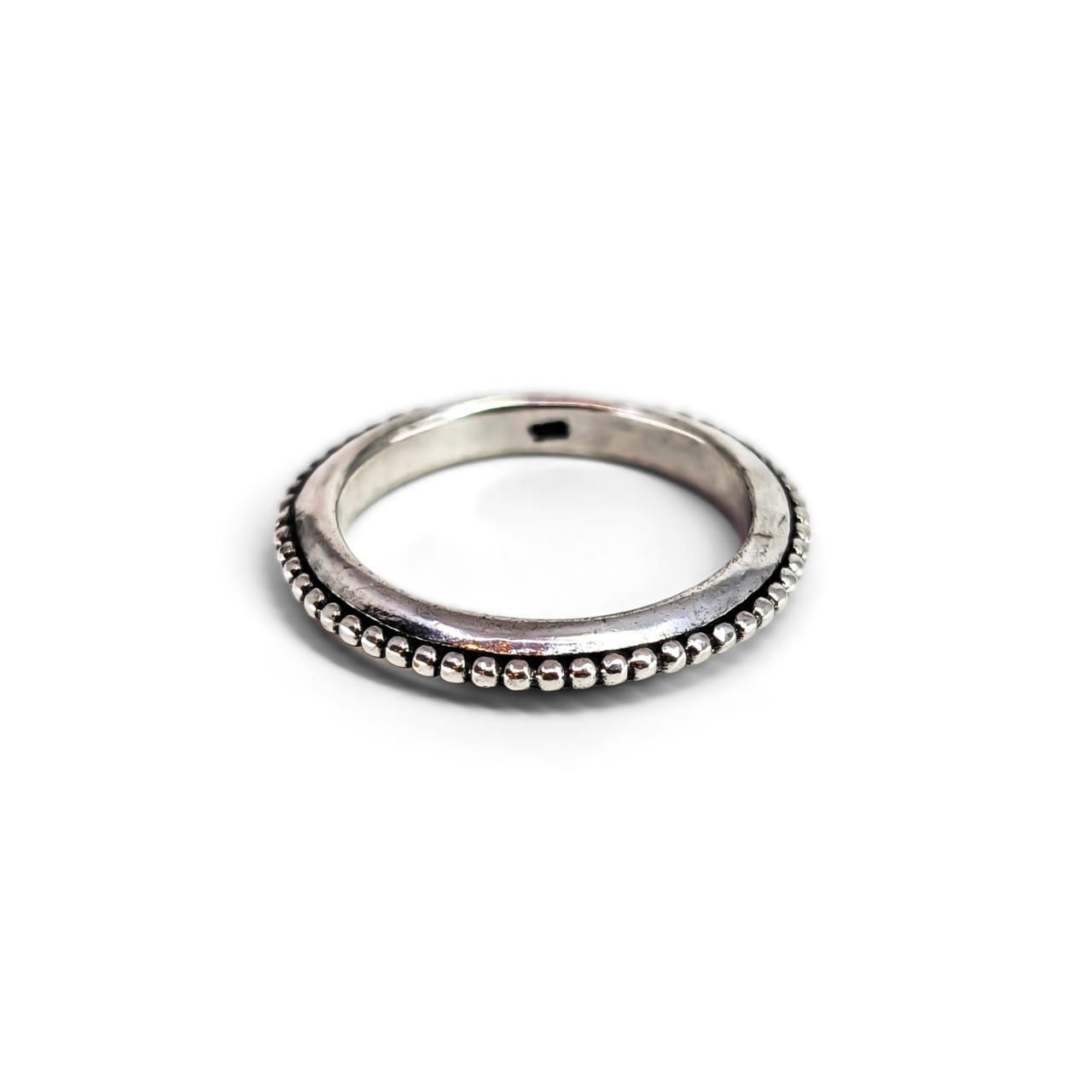 Pandora Sterling Silver Ball Ring | 4.7g | Size S #71845 Pandora Sterling Silver Ball Ring | 4.7g | Size S #71845 - Image 5