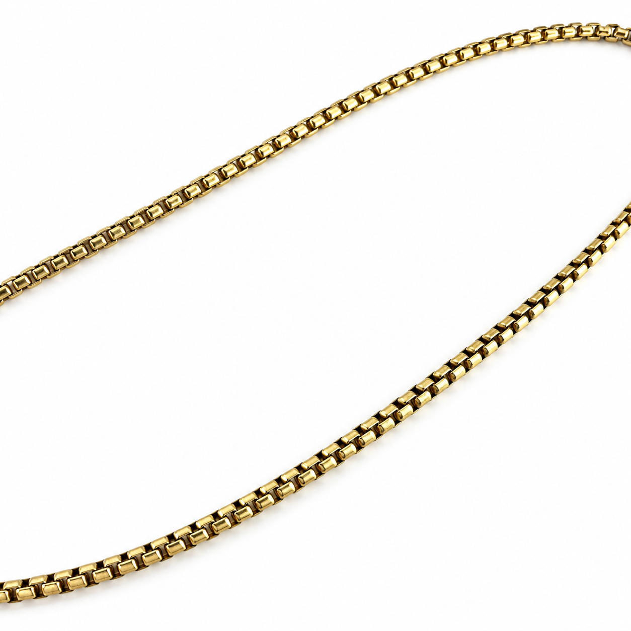 Silver-Filled 9ct Yellow Gold Italian Box Chain | 23.6g | 45cm #71769 Silver-Filled 9ct Yellow Gold Italian Box Chain | 23.6g | 45cm #71769 - Image 5
