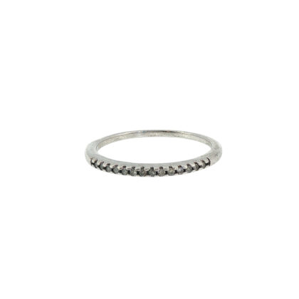 Monty's Sterling Silver Cubic Zirconia Eternity Ring | 1.5g | Size P #71835