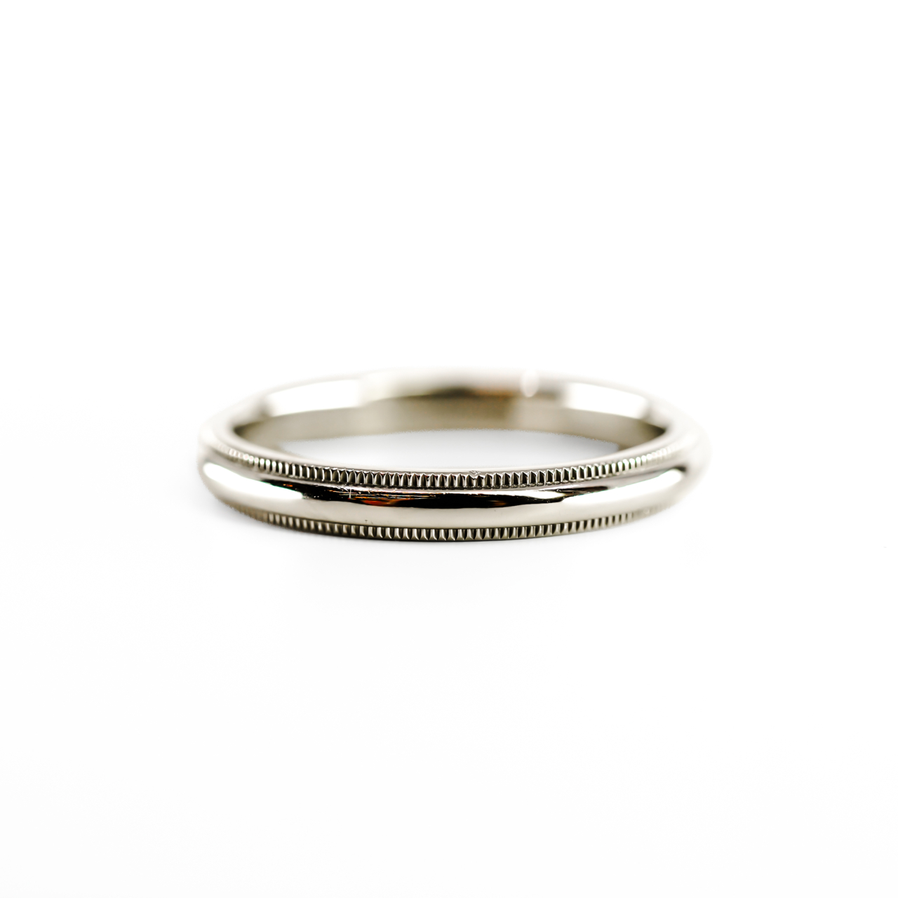 Tiffany & Co. Together Platinum Milgrain Band Ring | 3mm | Size V / US 11 | 6.7g #71866 Tiffany & Co. Together Platinum Milgrain Band Ring | 3mm | Size V / US 11 | 6.7g #71866