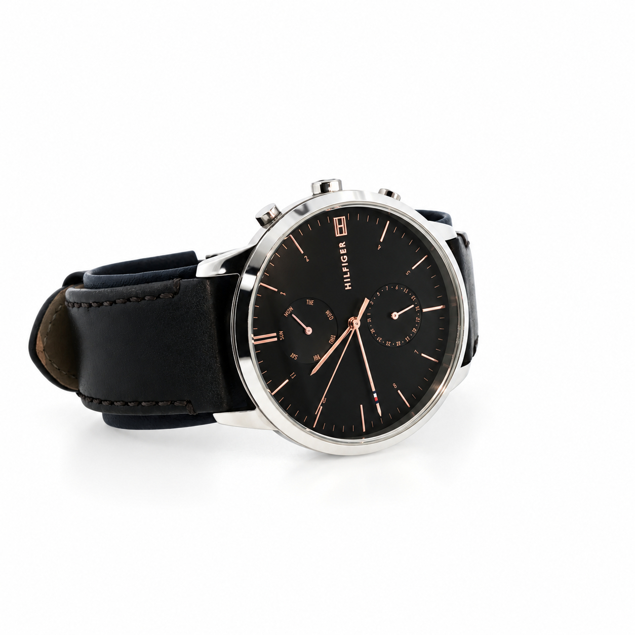 Tommy Hilfiger Hunter TH.49.1.14.2747 Quartz Dress Watch | 44mm #71875 Tommy Hilfiger Hunter TH.49.1.14.2747 Quartz Dress Watch | 44mm #71875 - Image 2