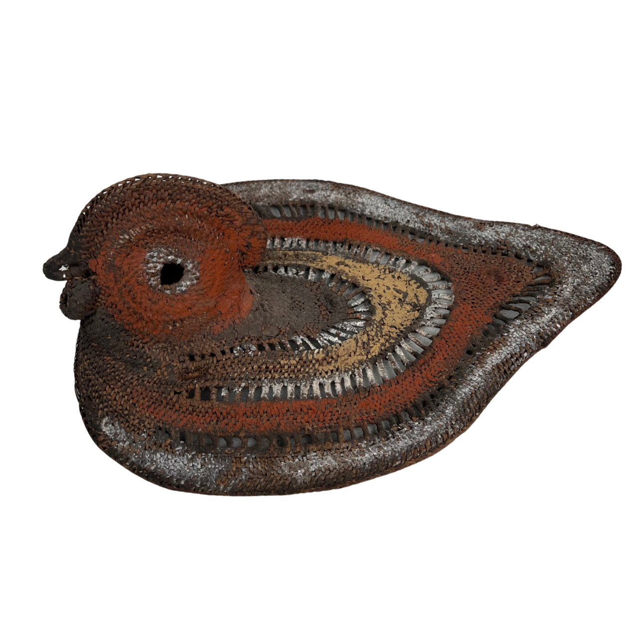 VINTAGE PNG YAM MASK MASK - 33X22CM #70703 VINTAGE PNG YAM MASK MASK - 33X22CM #70703 - Image 5