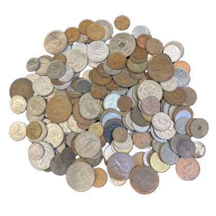 Vintage / Antique Mixed World Coin Collection | 1kg+ Unsorted Bulk Lot #71636-10