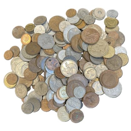Vintage / Antique Mixed World Coin Collection | 1kg+ Unsorted Bulk Lot #71636-11