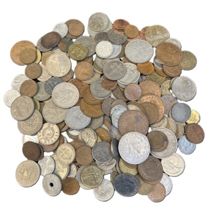 Vintage / Antique Mixed World Coin Collection | 1kg+ Unsorted Bulk Lot #71636-9