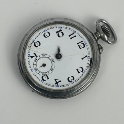 Vintage / Antique Unbranded Fob / Pocket Watch | 45mm | Not Working | Parts or Repair #71447-2