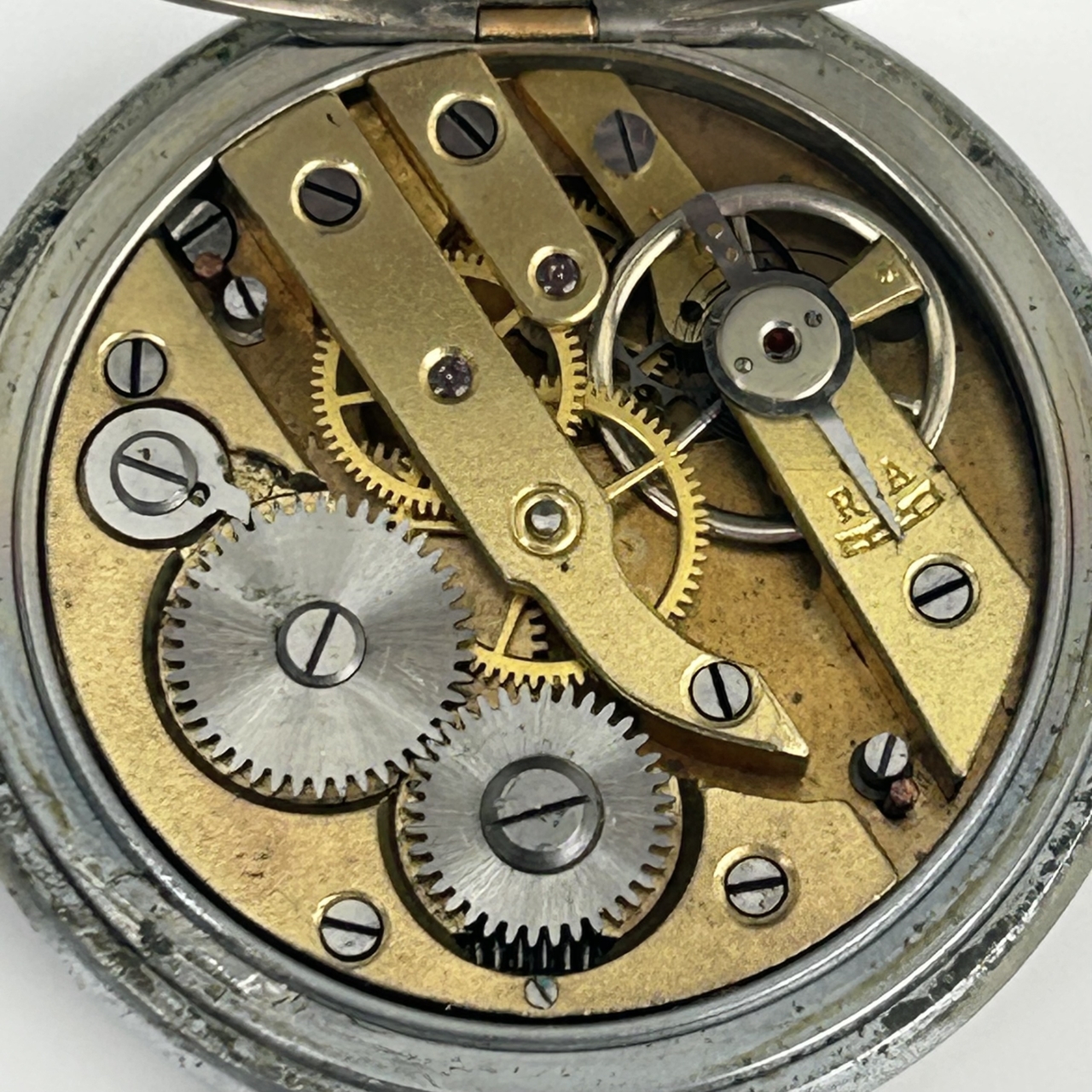 Vintage / Antique Unbranded Fob / Pocket Watch | 45mm | Not Working | Parts or Repair #71447-2 Vintage / Antique Unbranded Fob / Pocket Watch | 45mm | Not Working | Parts or Repair #71447-2 - Image 6